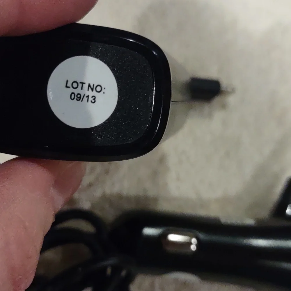 Apple Black Chargers, Car Charger And Wall